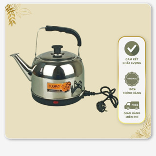 Ấm điện đun nước siêu tốc 5L Fujika/ NKmedia tự ngắt khi sôi hàng công ty sản xuất bảo hành 12 tháng