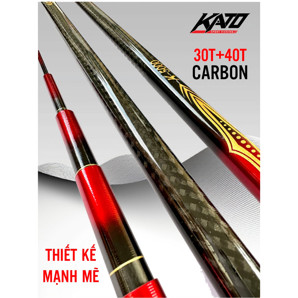 Cần câu đài KATO K-5000 5,5H phân bổ 28 chính hãng