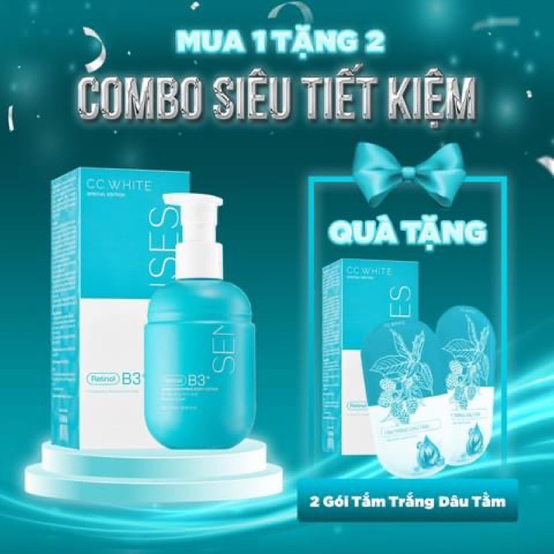 CẤY TRẮNG BODY SENSES - MUA 1 TẶNG 2