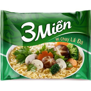Mì 3 miền chay lá đa