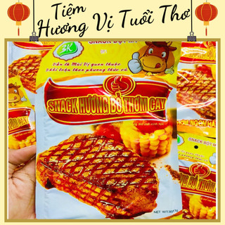 Combo 10 gói snack hương bò thơm cay, Gói bò miếng tuổi thơ