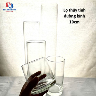 Bình thủy tinh trụ tròn