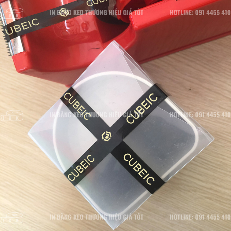 Băng keo màu IN LOGO, IN CHỮ size nhỏ 12mm, 15mm, 18mm, 20mm, 24mm
