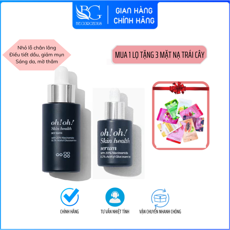 Serum dưỡng sáng da Niacinamide 20% Oh Oh Skin Health