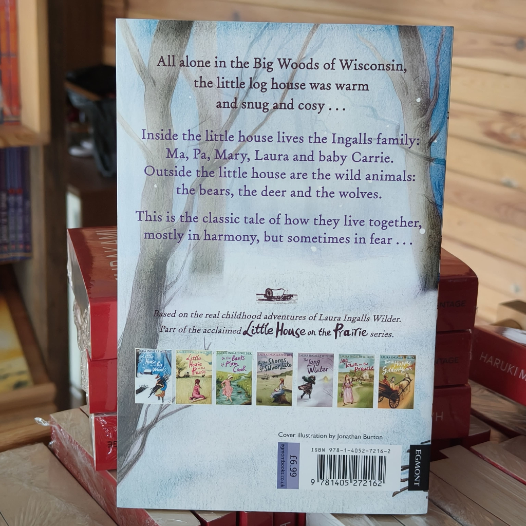 Tiểu thuyết thiếu nhiên tiếng Anh: Little House In The Big Woods