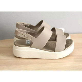 SANDAL BROOKLYN LOW WEDGE 5CM CHO NỮ MÀU ĐEN