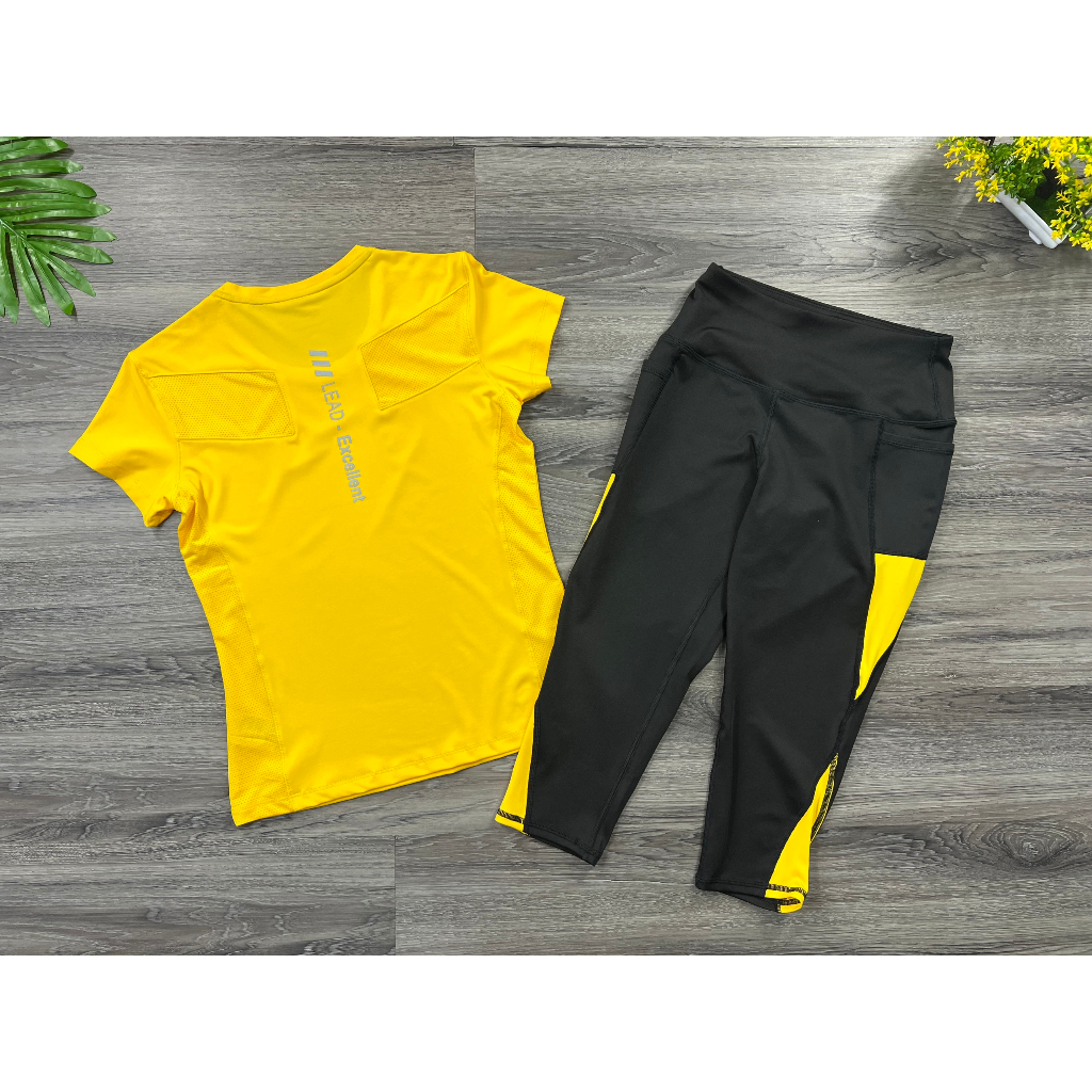 Sét Bộ Lửng Có Túi Nữ Tập Thể Thao Size Từ 40kg- 65kg  Mã TN88