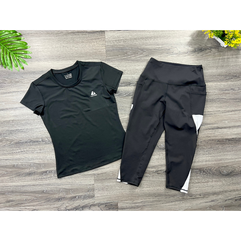 Sét Bộ Lửng Có Túi Nữ Tập Thể Thao Size Từ 40kg- 65kg  Mã TN88