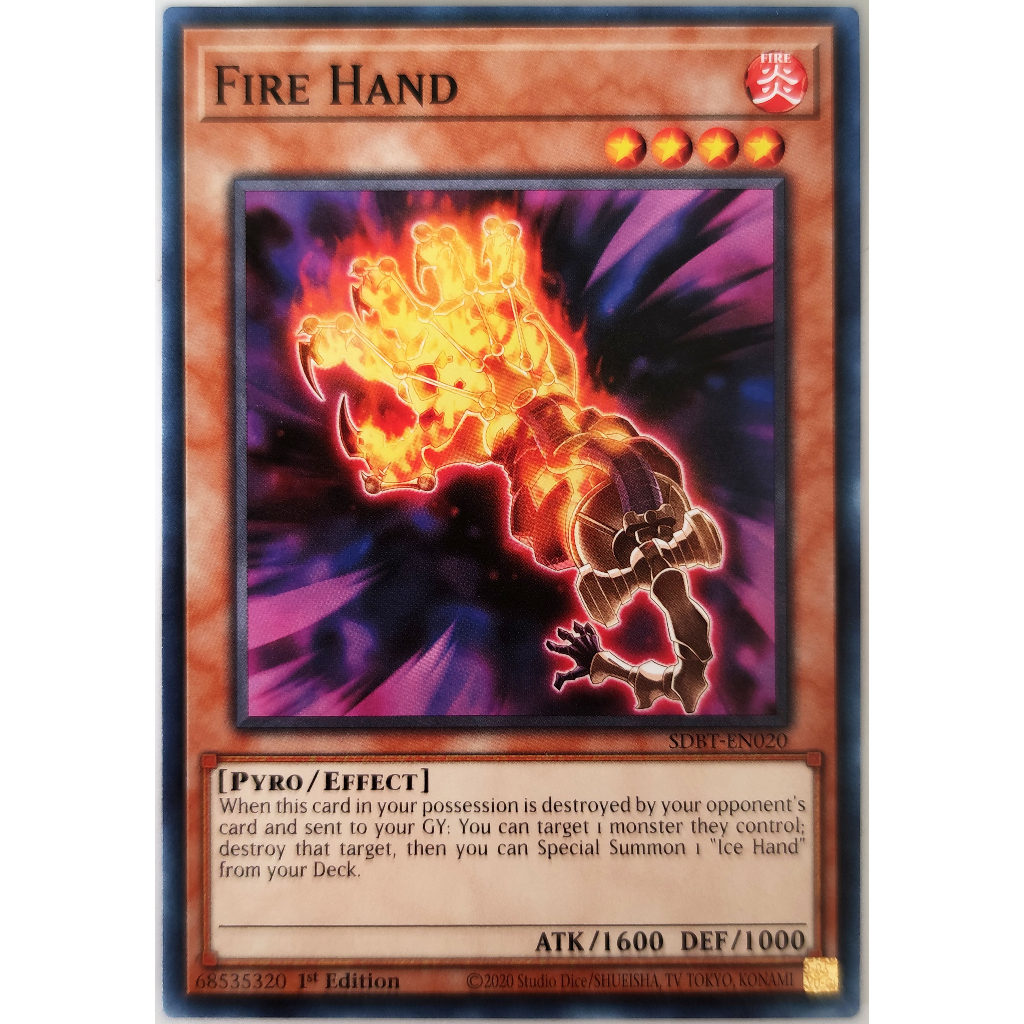 [Thẻ Yugioh] Fire Hand |EN| Common