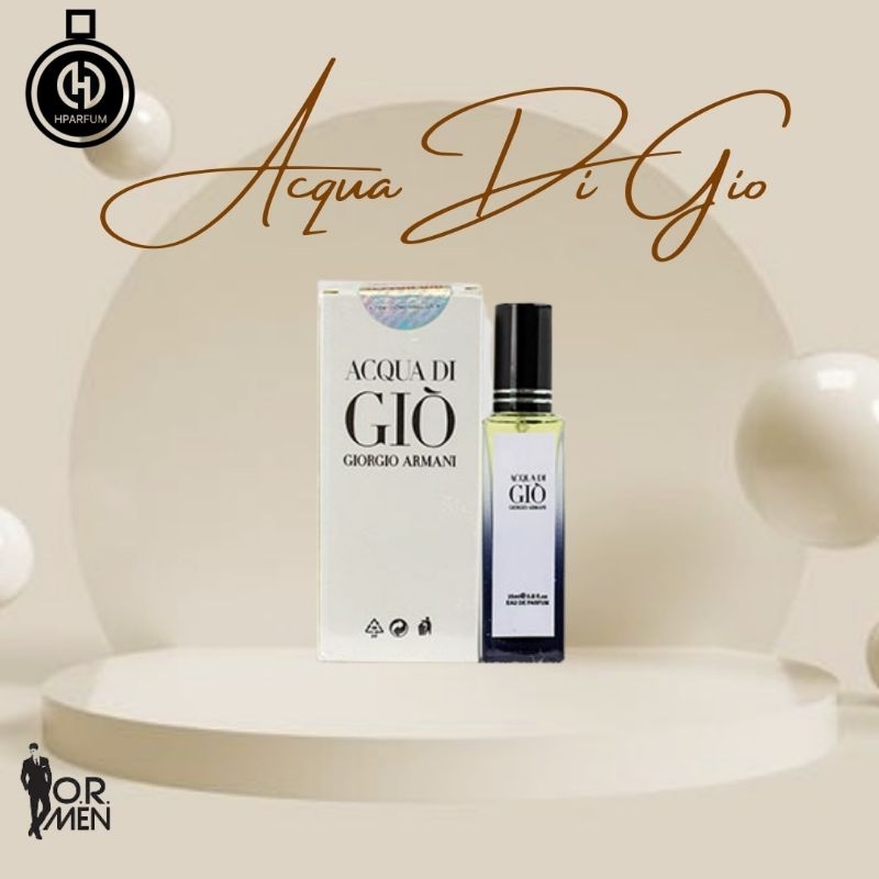 Nước hoa Nam Hparfum GIO Trắng 25ml dạng xịt [ Siêu Sale ]