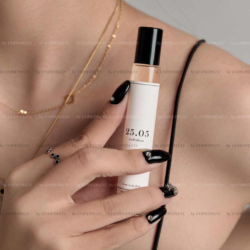 Tinh dầu nước hoa CODEDECO 25.05 nữ tính, trẻ trung, tươi mới 10ml - Dạng Lăn