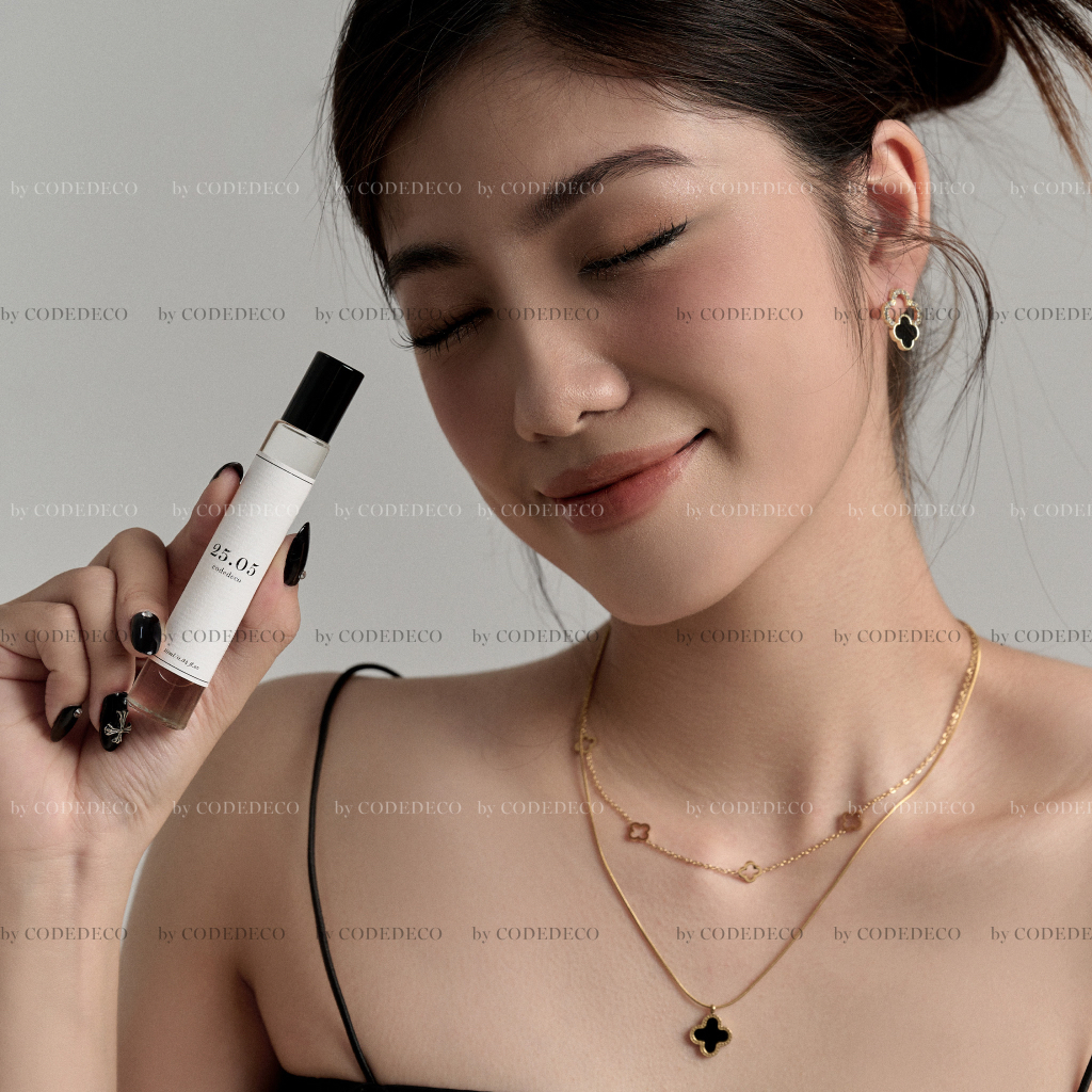 Tinh dầu nước hoa CODEDECO 25.05 nữ tính, trẻ trung, tươi mới 10ml - Dạng Lăn