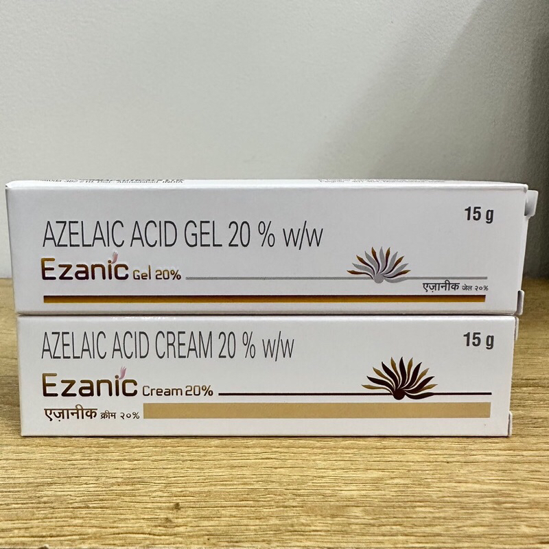 Gel Ezanic Azelaic acid 20% giảm mụn thâm, sáng da 15g