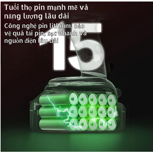 Máy Siết Bulong BOSCH 1599V, đầu 2 trong 1 - Bulong 3 Đèn Led Trợ Sáng - Máy bắn bulong không chổi than