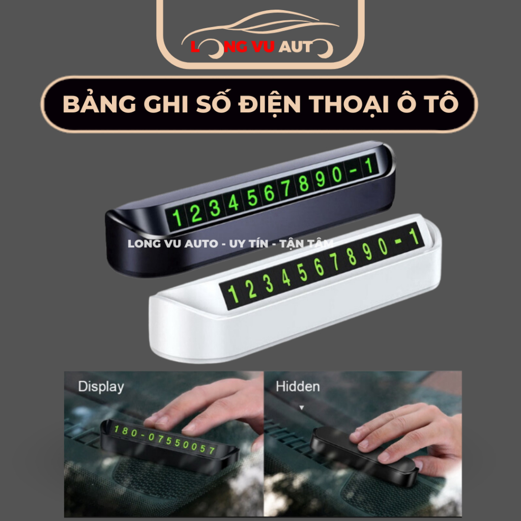 Bảng Số Điện Thoại Ô Tô Cao Cấp Bảng Ghi Số Điện Thoại SĐT Highstreet Trên Xe Hơi