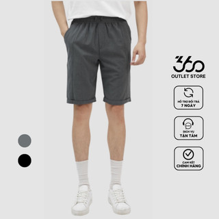 Quần sooc nam quần short unisex cạp chun vải mềm có dây rút cao cấp - qsvol301