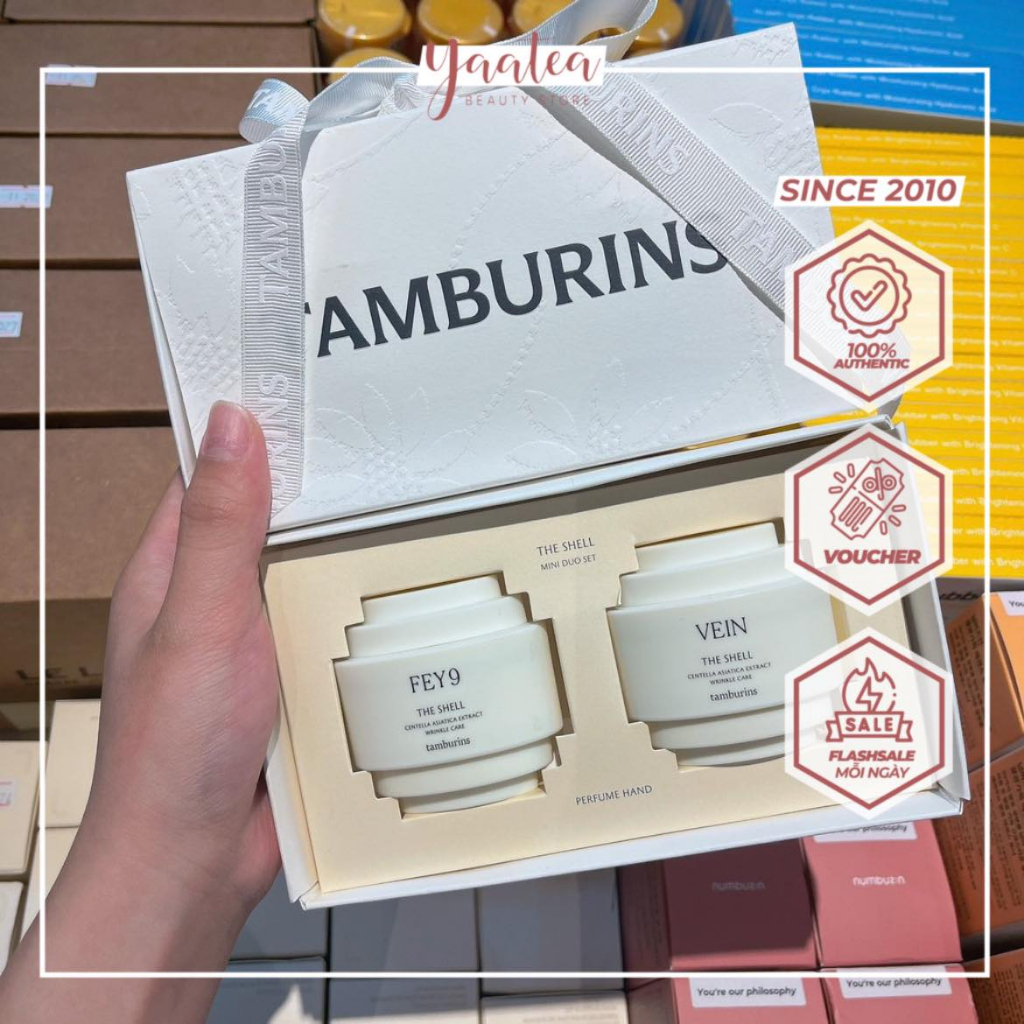 Set Kem Tay Tamburins The Shell