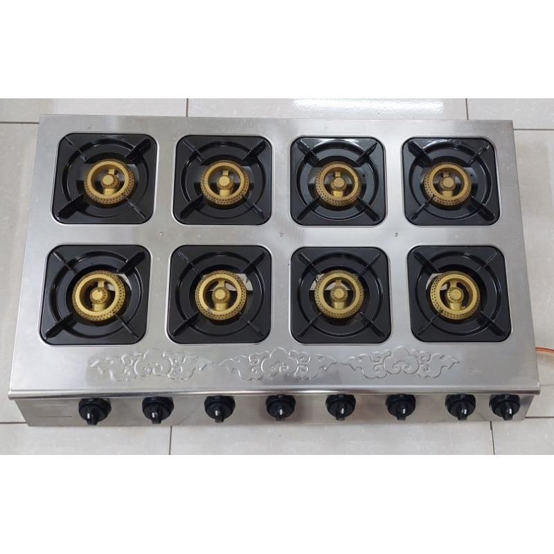 Họng bếp, điếu bếp gas bánh xèo, mì cay 3 4 6 8 lò