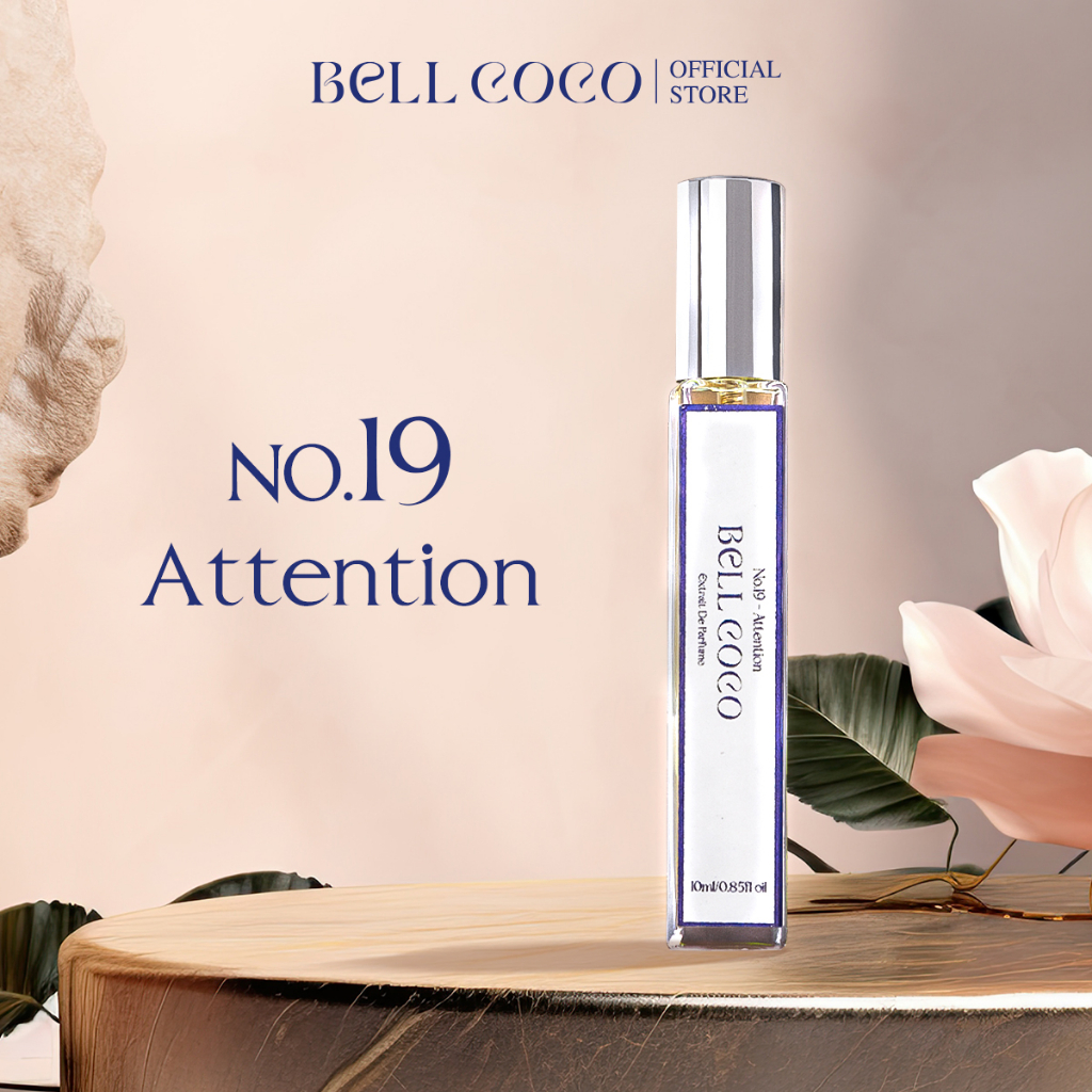 Tinh chất nước hoa Unisex No.19 ATTENTION 10ml BELLCOCO
