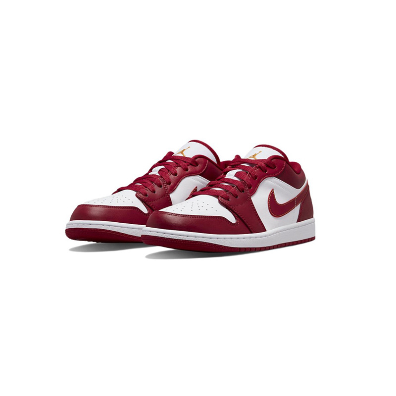 Giày Air Jordan 1 Low Cardinal Red Chính Hãng Cho Nam Nữ Fullbox 553560-607 Sneaker Cao Cấp OVO STORE