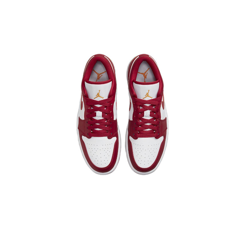 Giày Air Jordan 1 Low Cardinal Red Chính Hãng Cho Nam Nữ Fullbox 553560-607 Sneaker Cao Cấp OVO STORE