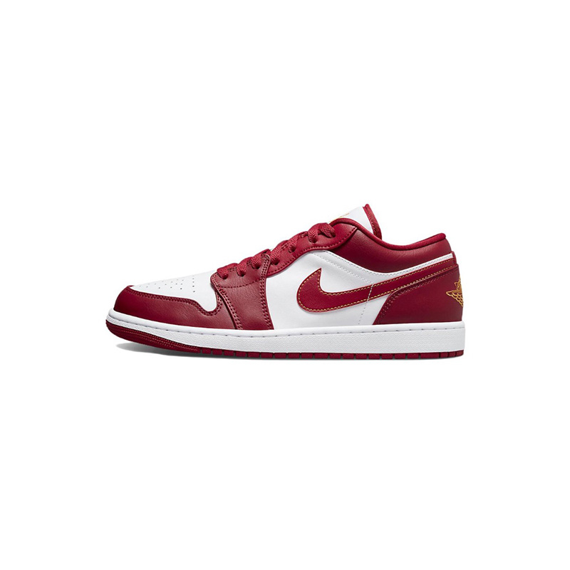 Giày Air Jordan 1 Low Cardinal Red Chính Hãng Cho Nam Nữ Fullbox 553560-607 Sneaker Cao Cấp OVO STORE