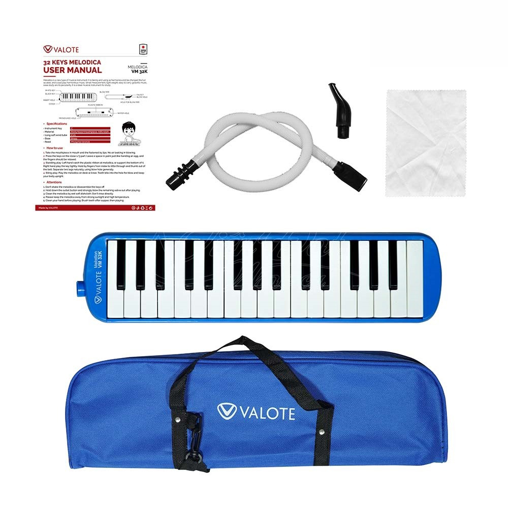 Nhạc Cụ Giáo Dục/ Đàn Melodica Valote Thương Hiệu Germany  Chính Hãng Chuẩn Quốc Tế
