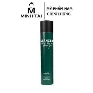 Gôm xịt tóc giữ nếp Glanzen Prime Floral 380ml - Hàng chính hãng