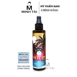 Xịt Dưỡng Tóc , Xịt Tạo Phồng APESTOMEN Volcanic Salty Ape Sea Salt Spray - 200ml