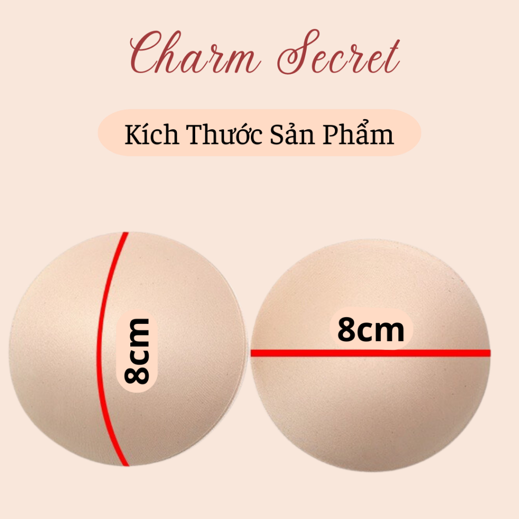 Miếng Độn Nâng Ngực Siêu Dày 3.5cm, Đệm Mút Tròn Áo Lót, Bikini Thoán Mát Tự Nhiên - ĐMT