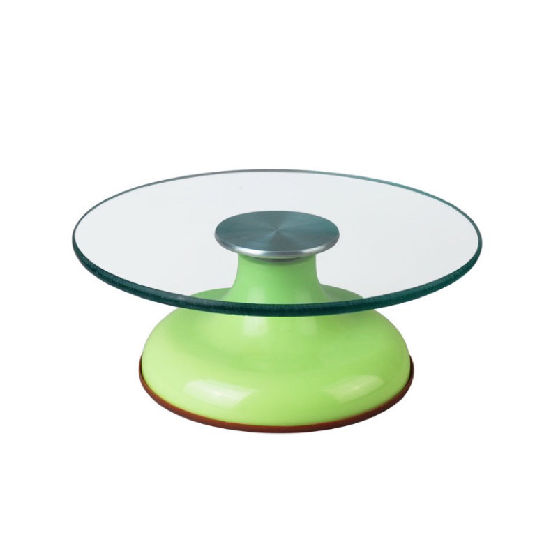 Bàn xoay mặt kính cao cấp 30cm làm bánh sinh nhật
