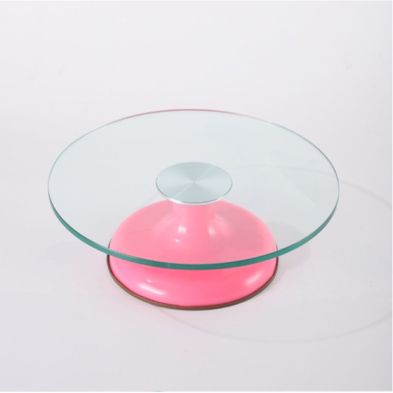 Bàn xoay mặt kính cao cấp 30cm làm bánh sinh nhật