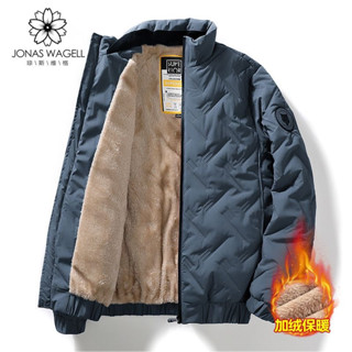 [XẢ KHO] Áo phao nam lót lông cổ bẻ phiên bản cải tiến dày ấm mẫu mới