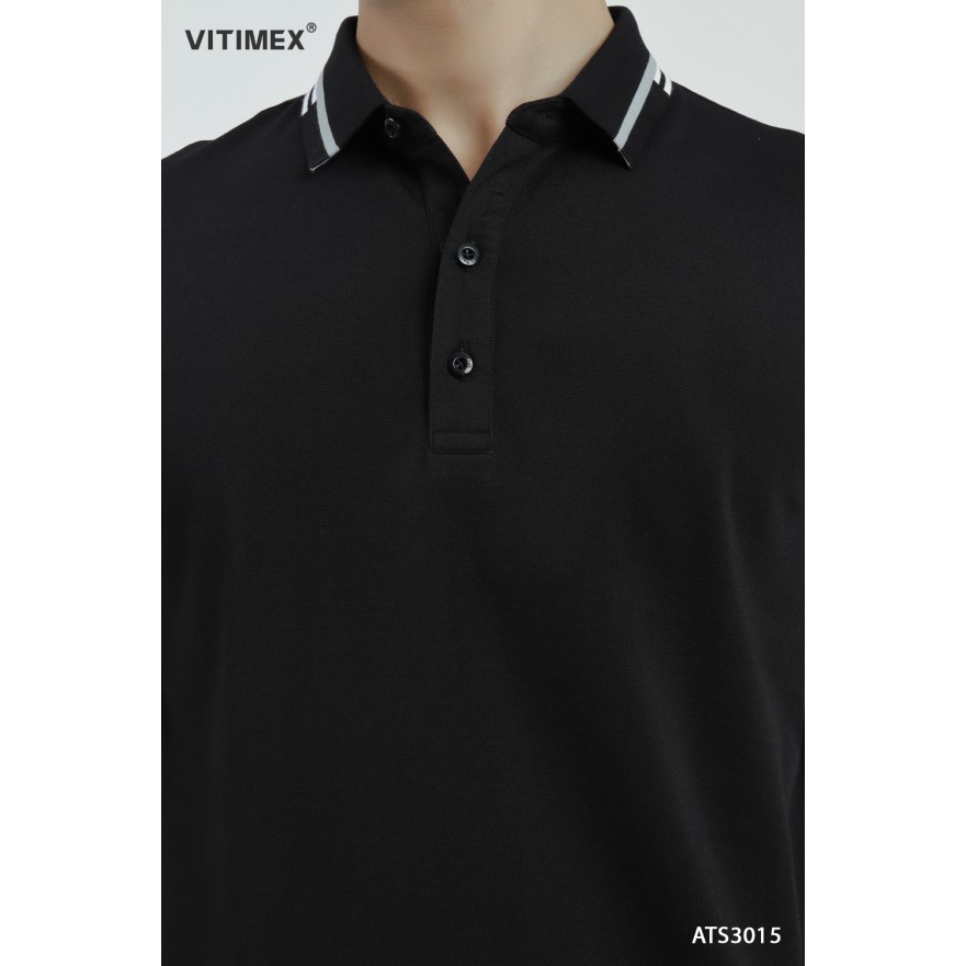 Áo thun nam Polo VITIMEX sợi Tre mềm mượt thoáng khí ATS3015