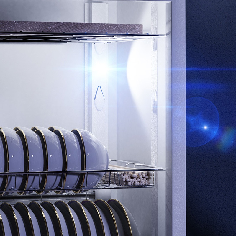 Máy sấy bát đũa 42L, 68L khử khuẩn bằng tia UV, ozone, sấy nóng 75 độ máy tiệt trùng sấy khô