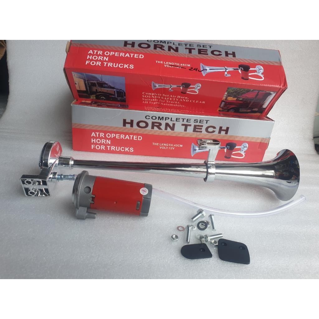 Còi hơi , kèn sinh hơi 1 loa sử dụng k cần hơi điện 12v và 24v