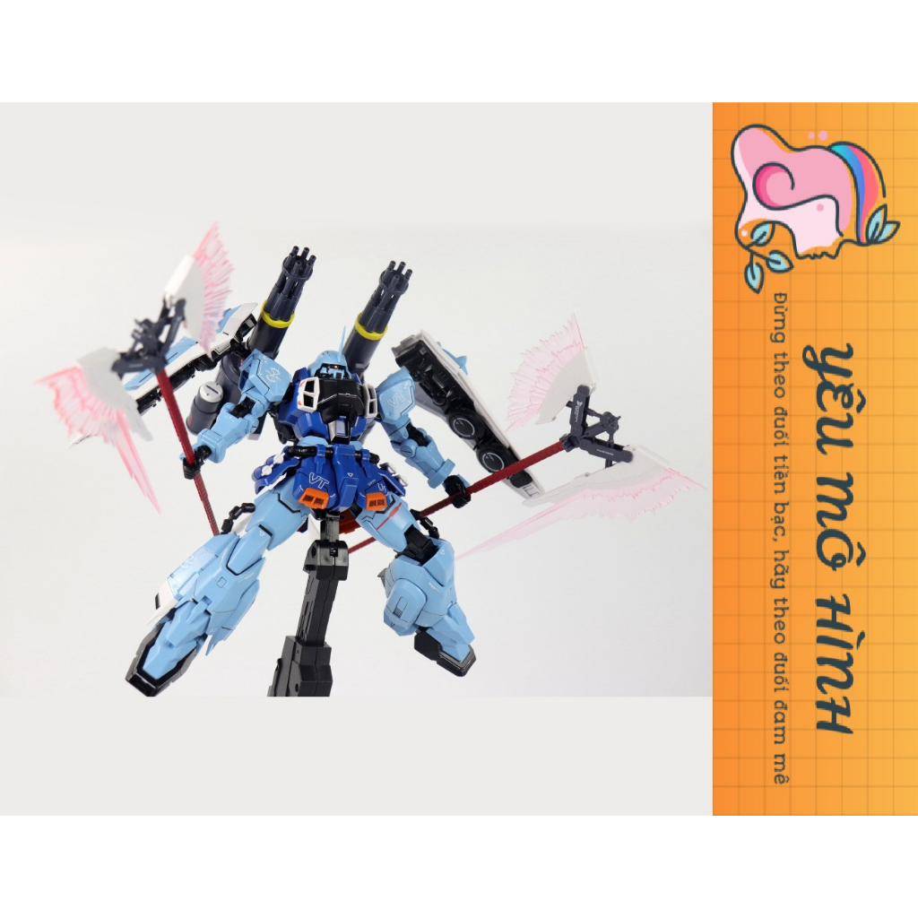 Gundam MG Slash Zaku Phantom + Double Axe Tặng kèm Decal nước