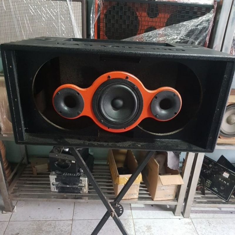 Vỏ thùng loa 2 bass 25 đôi mạch 19×38 cải tiến mới