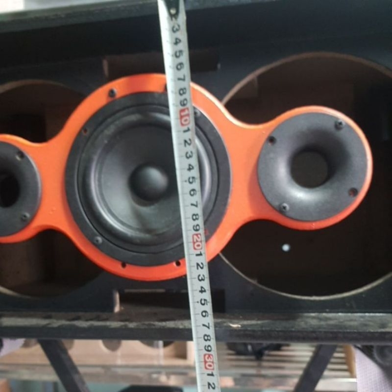 Vỏ thùng loa 2 bass 25 đôi mạch 19×38 cải tiến mới
