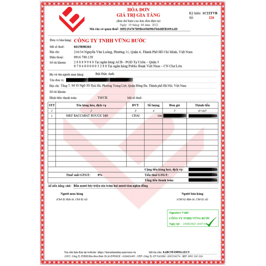 Nước Hoa Nam Nữ Maison Baccarat Rouge 540 EDP - Biểu Tượng Của Sự Giàu Sang Phú Quý - Teen_Perfume