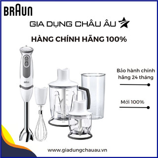 Máy xay cầm tay Braun MQ5245 - MQ3045 - Hàng chính hãng - Bảo hành 1 đổi 1 trong vòng 24 tháng