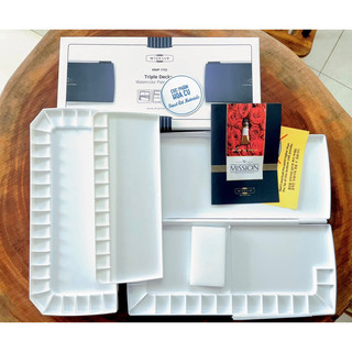 Palette 52 ô mijello triple decker chính hãng khay pha màu 52 ô