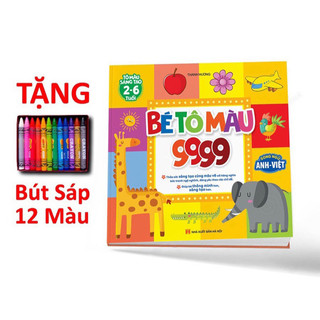 Sách - tô màu sáng tạo song ngữ anh - việt