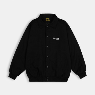 Áo Khoác Varsity Basic GOOAN Studio Unisex Oversize, Phong Cách Retro Chất Liệu Cao Cấp, Bomber Thời Trang Đơn Giản