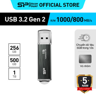 USB 3.2 Silicon Power Marvel Xtreme M80 Tốc độ cao Hỗ trợ cổng USB 3.2 Gen 2 1000/800MB/s*250GB/500GB/1TB -BH5 năm