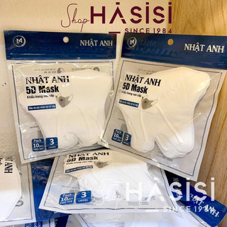 Khẩu trang 3 lớp nhat anh - 5d mask 10pcs