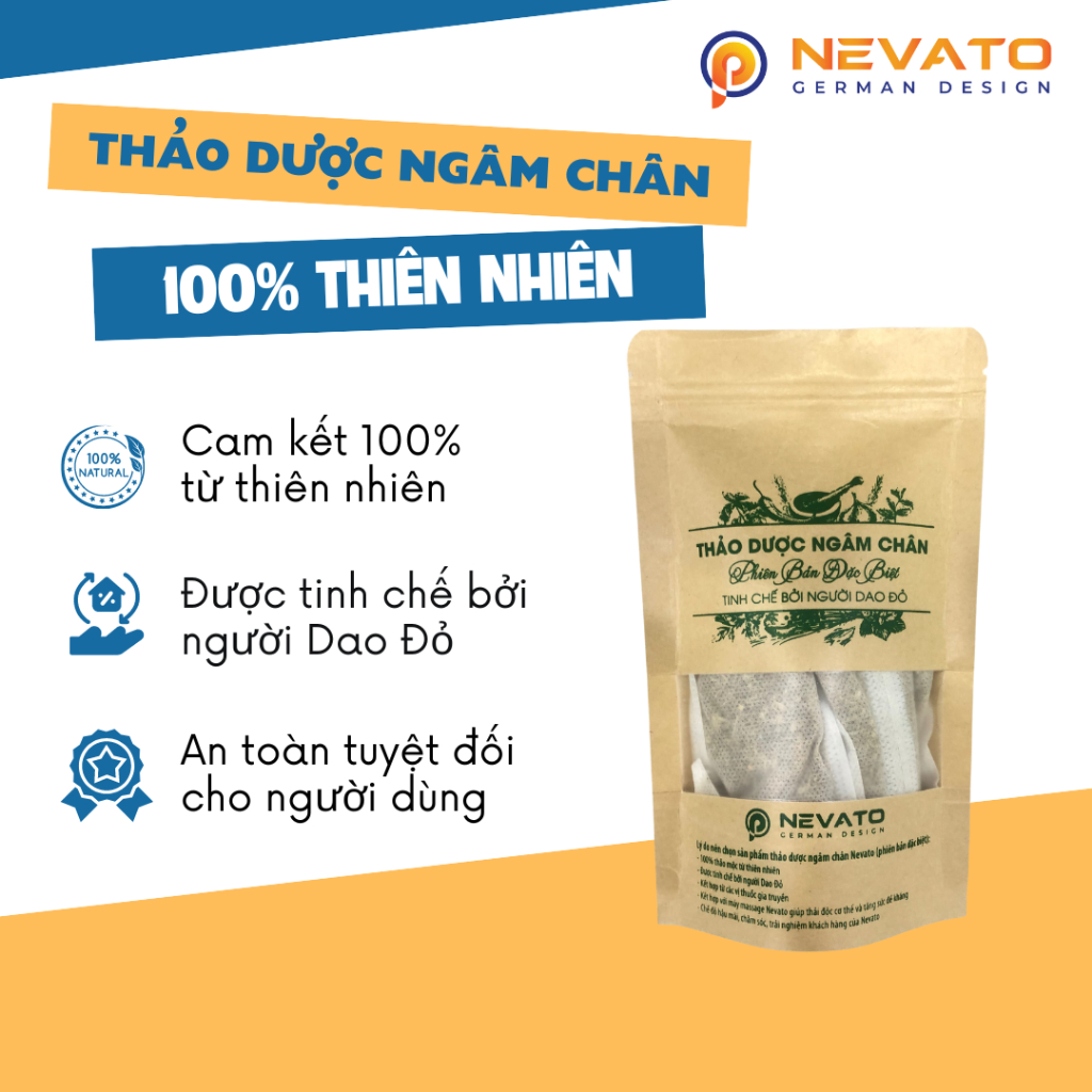 Thảo Dược Ngâm Chân Nevato NV-TD12 100 Gam