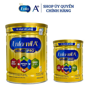 Sữa bột Enfamil A+ 1 400g - 830g [Date 2026]