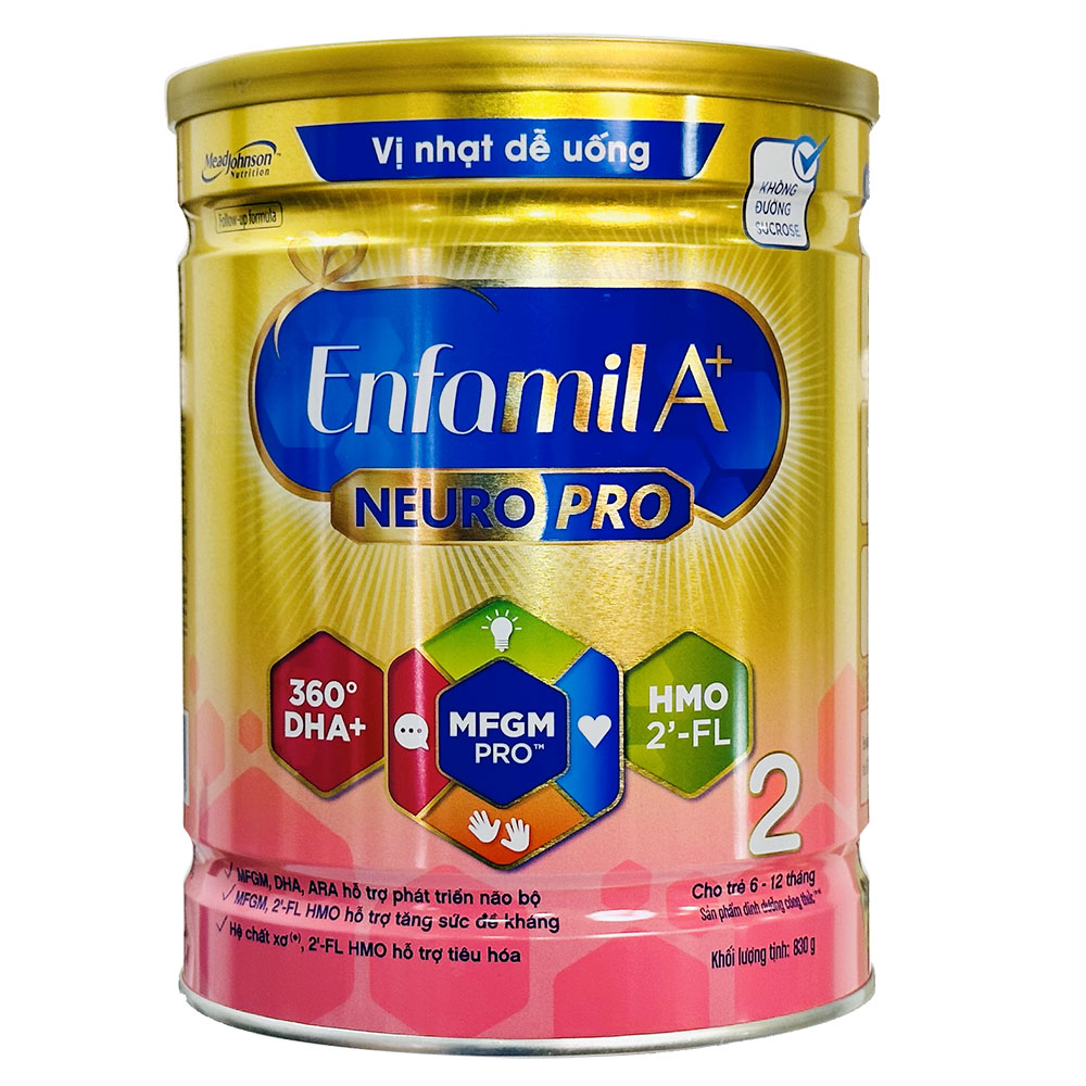 Sữa Enfamil A+ NeuroPro 2 830g