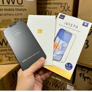  Kính cường lực Wiwu nhám chống vân cho iPhone 15 Pro Max  14 Pro Max  Pro  Plus  13 Pro max  12 Pro Max 11  Xs Max  XR X 